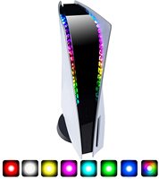Accessoires de jeux Facile Installer RVB 5050 Couleur Changeante LED Kit de Bandes de Lumière 8 Couleurs D'éclairage Pour PS5 Console LED Bandes Lumières