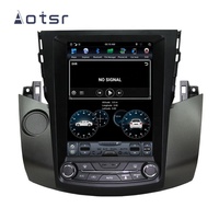 Aotsr Android Tesla écran voiture Radio multimédia lecteur automatique GPS Navigation pour Toyota RAV4 RAV-4 2006-2012