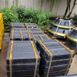 เครื่องบดกรามแผ่นเหล็กแมงกานีสสูงชิ้นส่วนสำหรับเครื่องทำเหมือง - Product Image 3