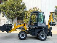 TOHO 3 Ton Mini Backhoe Loader Excavator Loader Backhoe 4x4 TH10-50