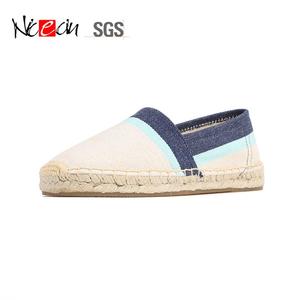 Nicecin-alpargata de yute para mujer, suela de lona para mujer, venta al por mayor, barata, sin cordones - Product Image 3