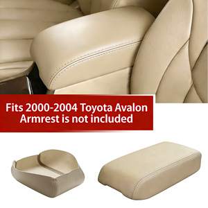 Funda para reposabrazos de Toyota, cubierta de microfibra beige para la consola central, protección para Corolla 2000-2004 - Product Image 5