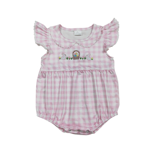 Trendyism Boutique 2026 Envío Inmediato Ropa de Verano Casual para Niñas Pequeñas, Suave y Elástica de Poliéster, con Estampado de Lazo Rosa y Manga Corta - Product Image 6