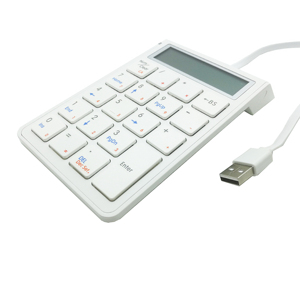 Skb886s tùy chỉnh siêu mỏng xách tay đa chức năng POS Máy Tính Mini 19 phím số bàn phím Bàn phím số USB bàn phím - Product Image 2