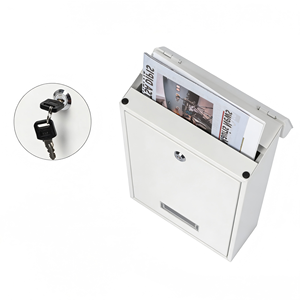 Buzón <span class=keywords><strong>de</strong></span> sugerencias <span class=keywords><strong>de</strong></span> <span class=keywords><strong>la</strong></span> marca ZKJ, origen Zhejiang, con cerradura, para montaje en pared, para quejas, informes, <span class=keywords><strong>opiniones</strong></span>, para escuelas y empresas. - Product Image 2