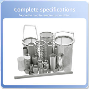Filtre métallique perforé OEM de diamètre 10, 20, 30 cm, résistant à la corrosion, protection contre la rouille, baril filtrant perforé - Product Image 5