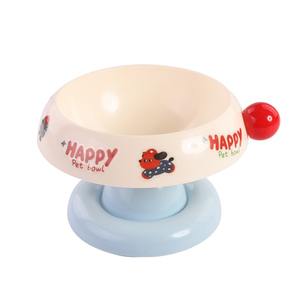 Cuenco para gatos, cuenco para comida de gatos, cuenco para grano, cuenco para agua, cuenco para comida de gatos con protección para el cuello, cuenco para perros de acero inoxidable, cuenco antivuelco para mascotas - Product Image 1