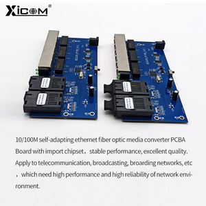 ตัวแปลงสัญญาณไฟเบอร์ออปติก XICOM 8 พอร์ต 100Mbps ไฟเบอร์เดี่ยว/คู่ พร้อมพอร์ตไฟเบอร์ 2 พอร์ต และพอร์ตอีเธอร์เน็ต 6 พอร์ต - Product Image 5