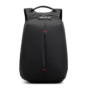 Anti-Theft Nylon Business <b>Backpack</b> Water-Resistant <b>Laptop</b> Rucksack with Lock Office Travel Supplier - Product Image 3