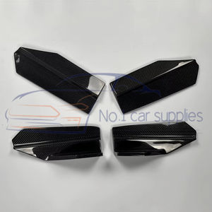 Jupes latérales de pare-chocs en fibre de carbone ultra brillante pour kits carrosserie RS6 <span class=keywords><strong>ABT</strong></span> - Product Image 5