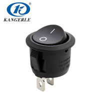 Interrupteur à bascule intelligent KCD1-5-101 12V rond IP65 16A SPDT
