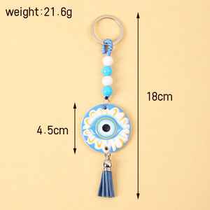 Novo Design para 2026: Decoração Religiosa Moderna e Elegante para Casa e Igreja – Janela Redonda Durável de Resina com Olhos Azuis para Pendurar na Parede - Product Image 6