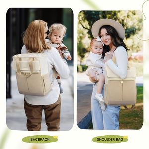 LOVEVOOK Mochila de Maternidade e para Fraldas de Bebê Multifuncional Portátil de Alta Qualidade, Expansível, com USB - Product Image 2