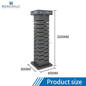 Nhà máy bán buôn tùy chỉnh kích thước dọc hiển thị đứng gốm gạch đá cẩm thạch đá đơn giản mẫu nhỏ hiển thị giá - Product Image 2