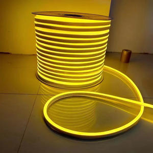 ไฟ LED แบบเชือกสำหรับภายนอกอาคาร มาตรฐาน IP67 ราคาประหยัด แสงวอร์มไวท์ แสงโคลด์ไวท์ แสงสีทองเหลือง 220v ขนาด 8x16 มม. ม้วน 100 เมตร ไฟนีออน LED 220v - Product Image 2
