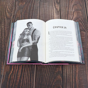Libro de tapa dura con encuadernación offset perfecta, estampado en caliente, impresión a doble cara, sobrecubiertas para amantes de las novelas, marcapáginas - Product Image 6