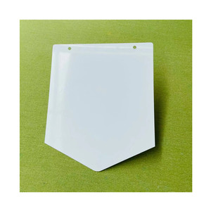 Penjualan populer 12 ''x 8'' sublimasi Aluminium kosong bentuk kustom pemotongan sublimasi lembar Aluminium parkir tanda jalan - Product Image 2