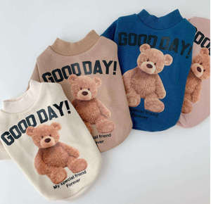 Felpe per Animali Domestici <span class=keywords><strong>con</strong></span> Motivi Orsetto per Autunno e Inverno, Abbigliamento Caldo e alla Moda per Cani e <span class=keywords><strong>Gatti</strong></span> - Product Image 2