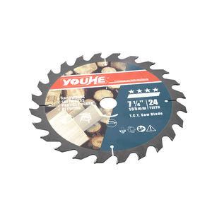 YOUHE Super Thin 7-1/4 "185MM * 20*24T Hoja de sierra circular TCT para cortar madera - Product Image 2