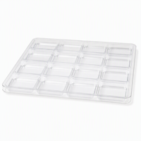 Barquette en plastique thermoformé PET pour pièces automobiles, composants automobiles, emballage de protection, boîte d'emballage en plastique personnalisée