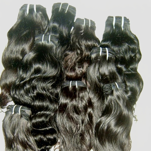 Shedding Free 100% Virgin Indian Remy Human Hair Weaving <b>Machine</b> Double Weft 100g Best Quality Perm & All Colors - Product Image 1