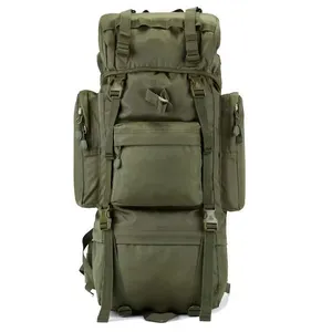 Tactical Waterproof Backpack Pink Outdoor Green Backpacks 55L Black Molle For Men Tactical Backpack