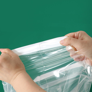 Sacs à cordon transparents personnalisés avec logo pour emporter, sacs d'emballage alimentaire transparents, sacs à cordon pour pâtisserie, gâteaux et desserts - Product Image 6