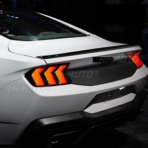 สปอยเลอร์ตกแต่งฝากระโปรงท้ายรถยนต์ ทำจากคาร์บอนไฟเบอร์แท้ สำหรับ Ford Mustang 2024 ชิ้นส่วนตกแต่งฝากระโปรงท้าย อุปกรณ์เสริมรถยนต์ - Product Image 3