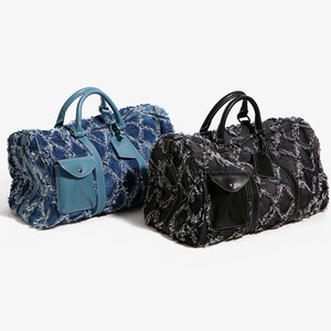 Borsa da viaggio in tela personalizzata con cinturino lungo regolabile e leggero per donne e uomini al di fuori dell'attività - Product Image 1