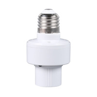 GL-YKDT1 Control Remoto Inalámbrico Inteligente para Portalámparas E27, Temporizador de Inducción, Adaptador Universal de Base de Lámpara de 220V para Dormitorio y Sala de Estar