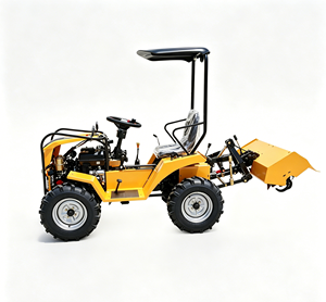Mini Tractor Compacto de Jardín y Huerto de 4 Ruedas con Certificación CE, 18hp, 4x4, para Desbrozadora, Cultivador, Arado - Product Image 2