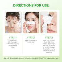 LANBENA Bandelettes Nettoyantes Points Noirs Minimisant les Pores, Patchs Purifiants Profonds pour le Nez à l'Aloe Vera pour Usage Quotidien, Prêts à l'Expédition