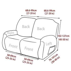 Polyester Yatar Koltuk Örtüsü Elastik Jakarlı Mısır Desenli Kaymaz Yıkanabilir Çizilmeye Dayanıklı İki Kişilik Her Mevsim İçin - Product Image 4