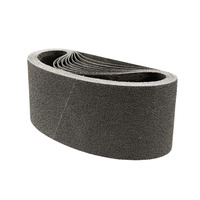 Bande abrasive pour polissage du verre, grain 120/80, carbure de silicium, dureté moyenne, OEM