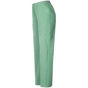 Medical Surgical Pants Solid Color Unisex Doctor Nurse Workwear Polyester Woven Elastic Waist Hospital Uniforms - Product Image 5