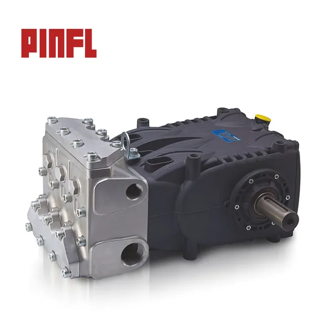 PINFL PF Series 160Bar 122Lpm Street Cleaning High Pressure Ceramic Plunger Pump