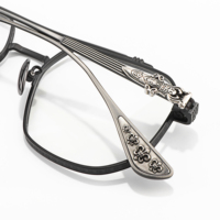 Lunettes de vue personnalisées imprimées pour hommes et femmes, style rétro, pour la conduite et la lecture, boutique de lunettes de Guangdong