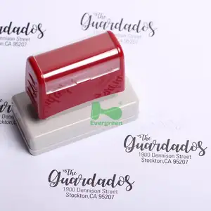 Customized Pre Inked Flash Stamps F-Series Dual Foams Stamps Available In Various Sizes