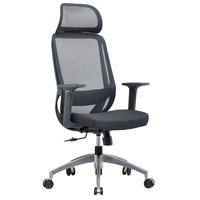 Vente de chaise de bureau en maille à dossier haut réglable de haute qualité de sortie d'usine classique