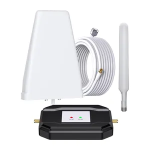 2024 Latest AT T Cell Phone Signal Booster T Mobile Cell Booster For 5G 4G LTE On Band 12/17 AT T Extender Signal Booster