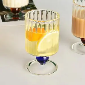 Handmade Borosilicate Glass Coffee Cup For Cocktails Or Juice