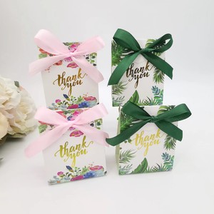 Bolsa De Dulces Para Boda Gros Papier Cadeau Sac De Bonbons <span class=keywords><strong>Goodies</strong></span> Traiter Sac Avec Ruban - Product Image 3