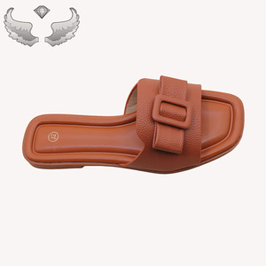 Sandali piatti estivi popolari <span class=keywords><strong>da</strong></span> donna con punta quadrata, alla moda, con plateau, MOQ basso per il provino, sandali per bambine - Product Image 3