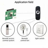 Module émetteur RF ISM Bande 433,92 MHz, module télécommande sans fil, module émetteur RF sans fil 433 MHz pour maison intelligente