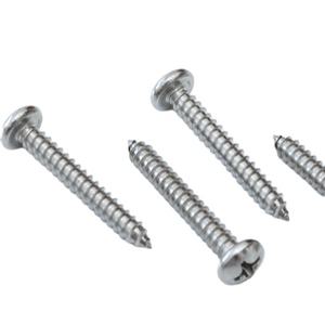 304 स्टेनलेस स्टील जाली क्रॉस हेड सेल्फ-टैपिंग शिकंजा क्लास 8.8 रोच प्रमाणित क्यू डी ब्रांड आईएसओ मानक माप - Product Image 2