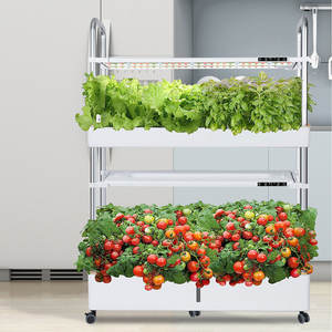 Kit de jardin hydroponique d'intérieur, éclairage LED intelligent <span class=keywords><strong>pour</strong></span> plantes, jardinière <span class=keywords><strong>pour</strong></span> cuisine, équipement d'irrigation et d'hydroponie, jardinière d'intérieur - Product Image 1