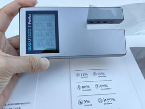 Dispositivo de Prueba de Precisión GUOOU S1 ProMax para Tintado de Ventanas Eléctrico con Medición Simultánea 6 en 1 y Pantalla LCD - Product Image 5