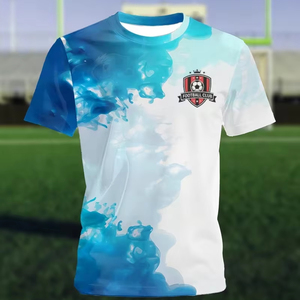 Camisetas casuales de manga corta para hombre personalizadas, producidas por una fábrica de ropa, se ofrece personalización.F10 - Product Image 1
