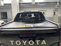 BESTWYLL Factory Aluminium Pickup Lockable Retractable Truck Tonneau Cover Hard Hilux Travo 2026 Bed Cover F172