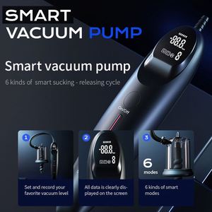 ZWFUN Pompe anale intelligente, stimulateur de <span class=keywords><strong>prostate</strong></span> à vide, ensemble de massage, jouet sexuel pour adultes, pour hommes et femmes, plug anal, masturbateur, étanche IPX5 - Product Image 4